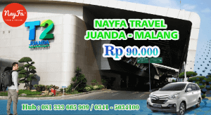 Travel Juanda Malang